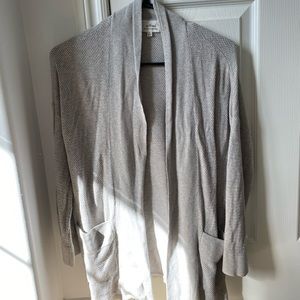 Cashmere and silk cardigan